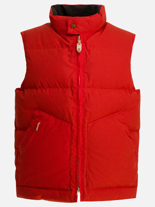 Giacche smanicate Solid colour  Arancione - Manifattura Ceccarelli Uomo | PDP | VIETTI Online Store 
