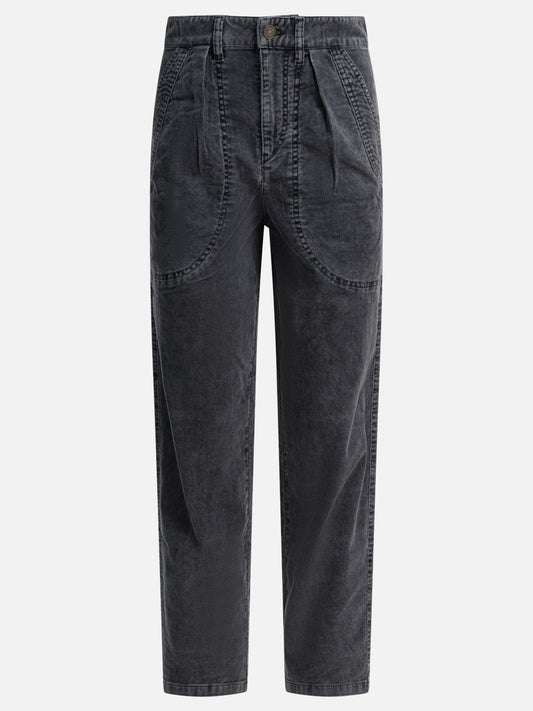 Pantaloni casual Solid colour  Nero - Marant Étoile Donna | PLP | VIETTI Online Store 
