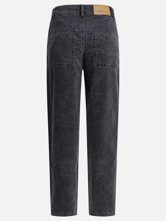 Pantaloni casual Solid colour  Nero - Marant Étoile Donna | PLP | VIETTI Online Store | 2
