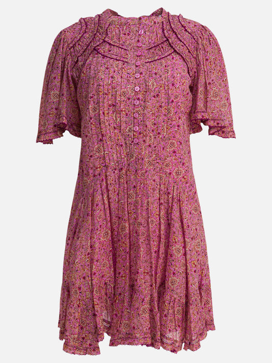 Mini dresses Floral  Pink - Marant Étoile Women | PLP | VIETTI Online Store 
