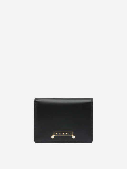 Portafogli 100% leather  Nero - Marni Donna | PDP | VIETTI Online Store 
