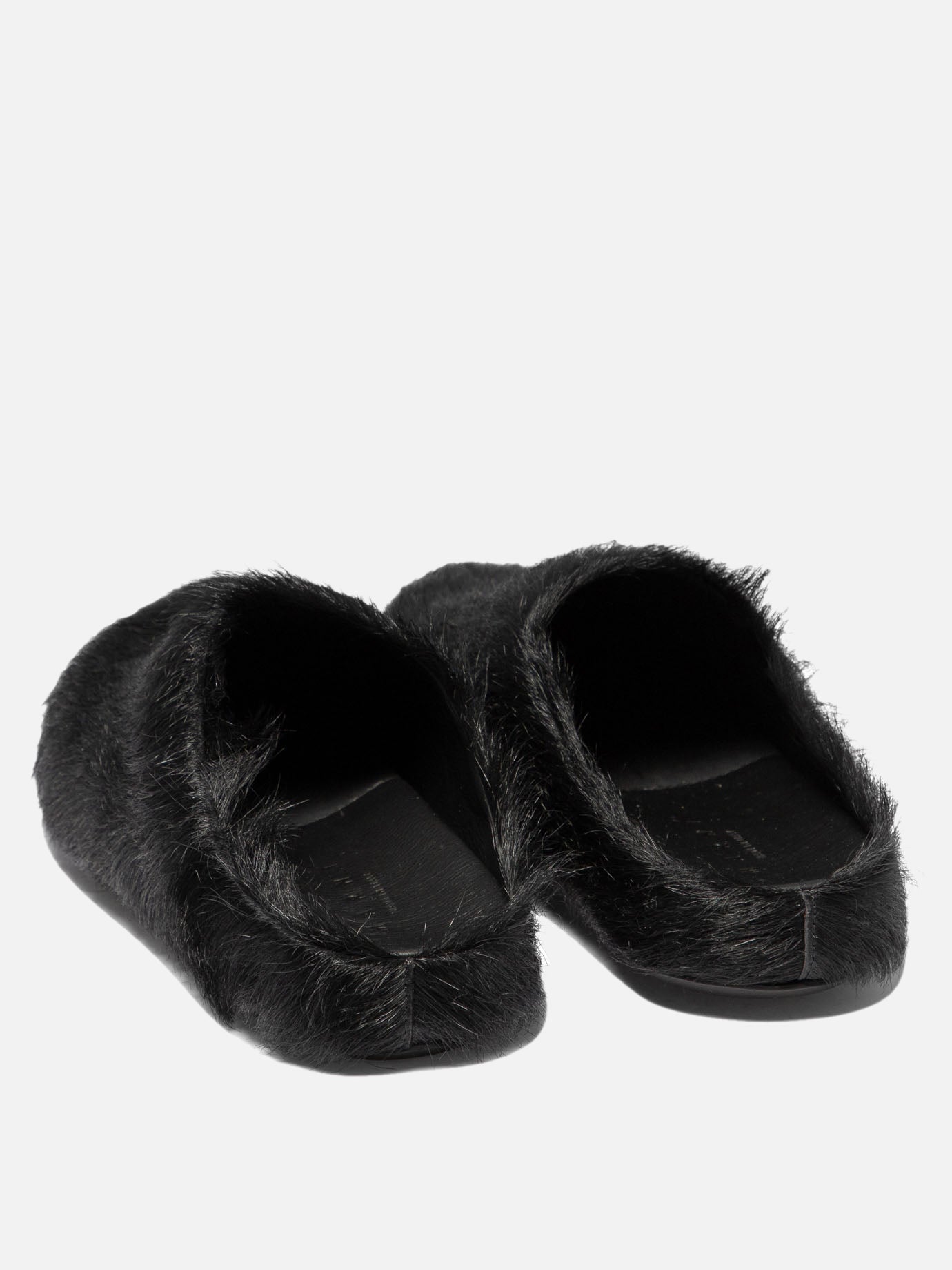 Slipper 100% calf hair - 100% rubber  Nero - Marni Donna | PDP | VIETTI Online Store | Zoom-Modal_4
