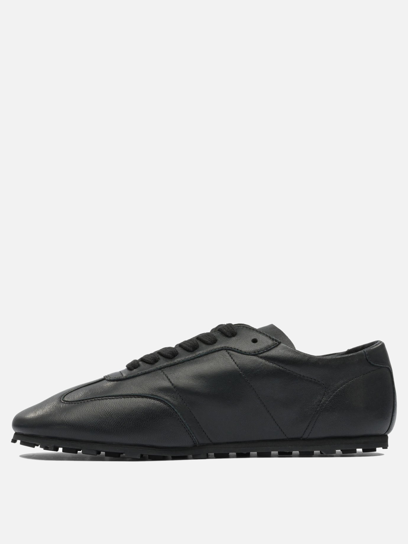 Sneaker basse 100% leather - 100% rubber  Nero - Marni Donna | PDP | VIETTI Online Store | thumbnail_3