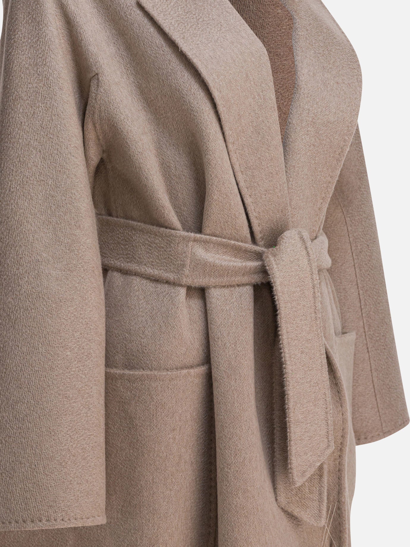 Long coats Solid colour  Beige - Max Mara Women | PDP | VIETTI Online Store | thumbnail_4