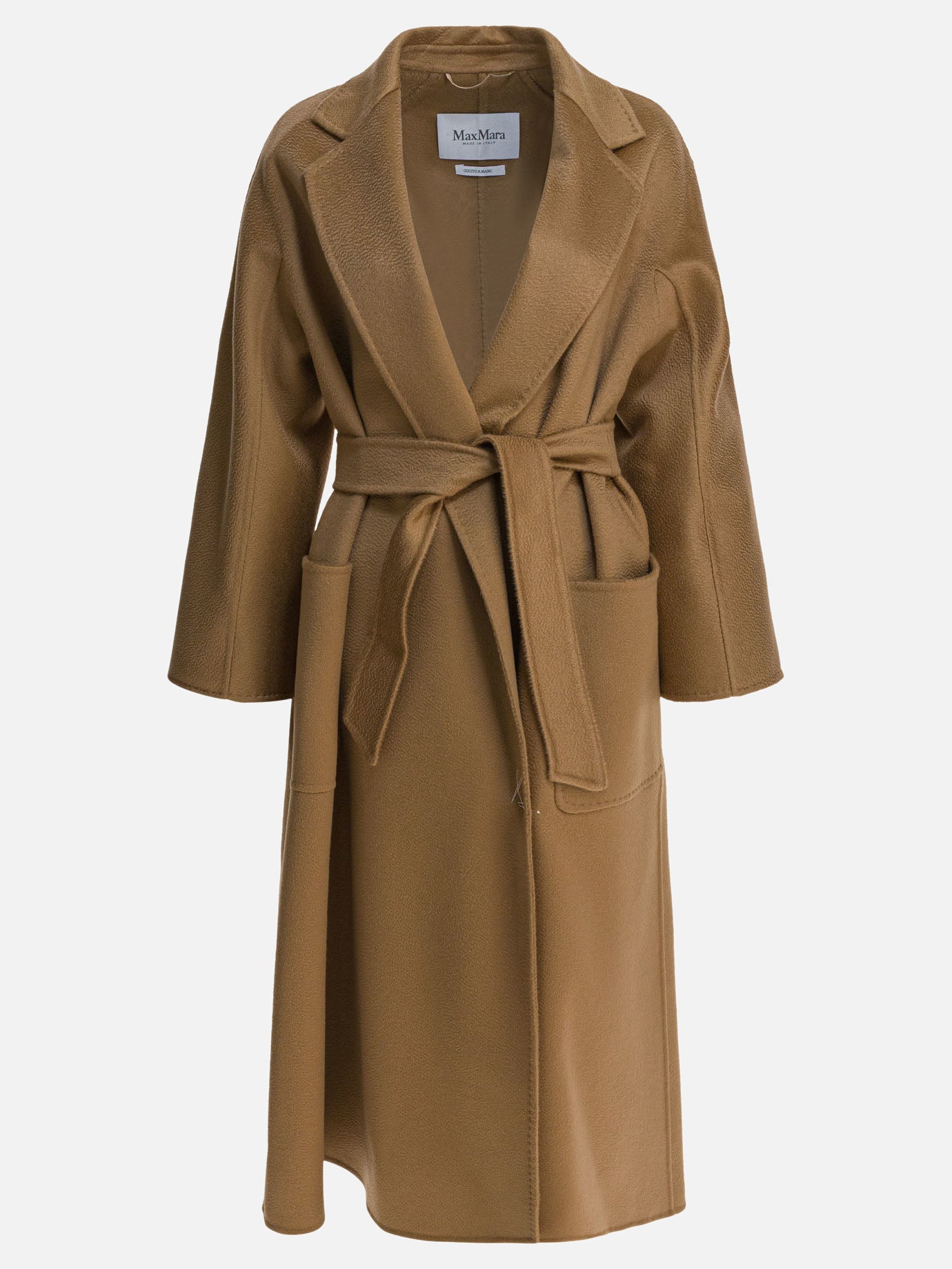 Long coats Solid colour  Brown - Max Mara Women | PDP | VIETTI Online Store | Zoom-Modal
