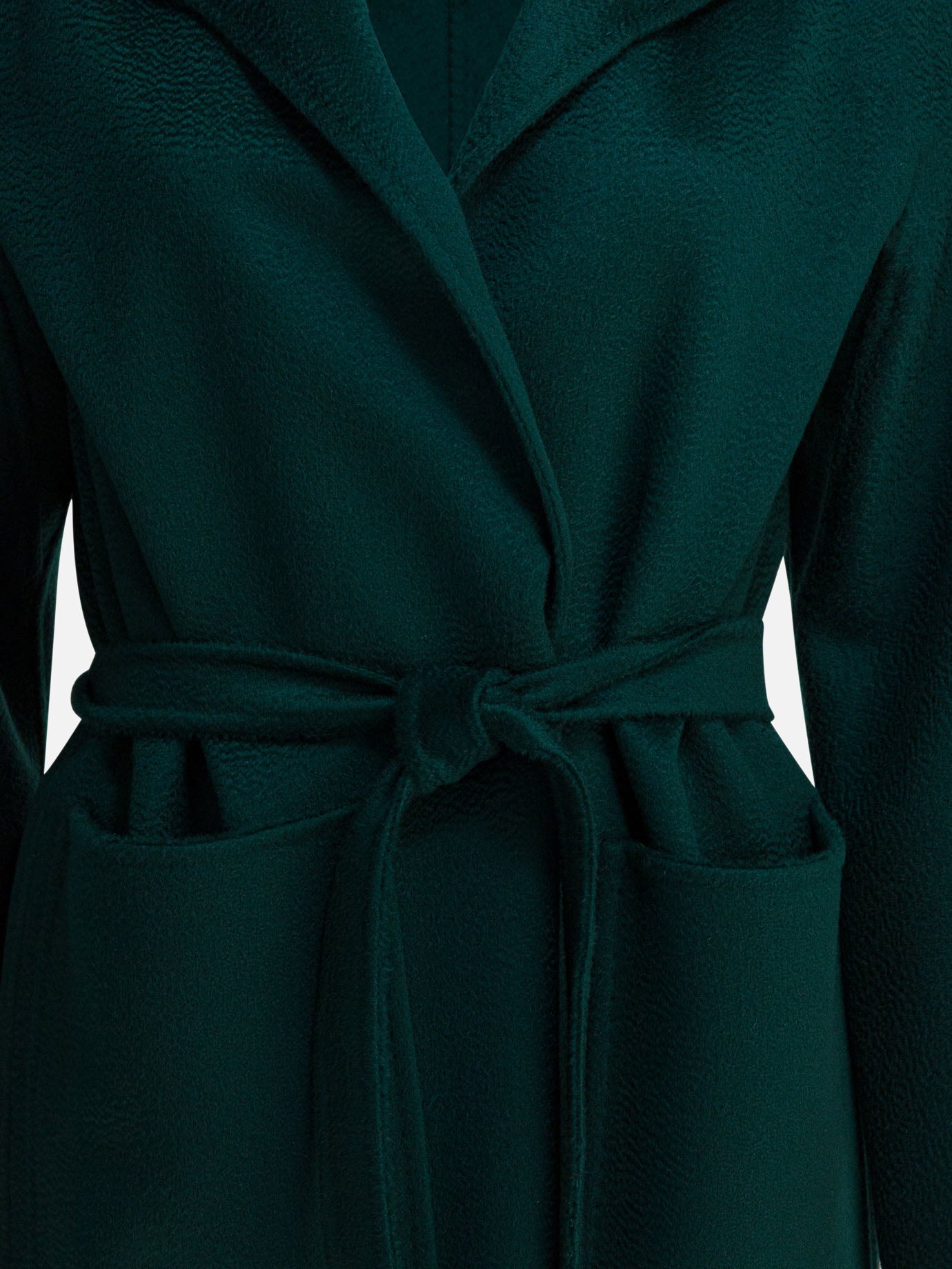 Cappotti lunghi Solid colour  Verde - Max Mara Donna | PDP | VIETTI Online Store | thumbnail_3