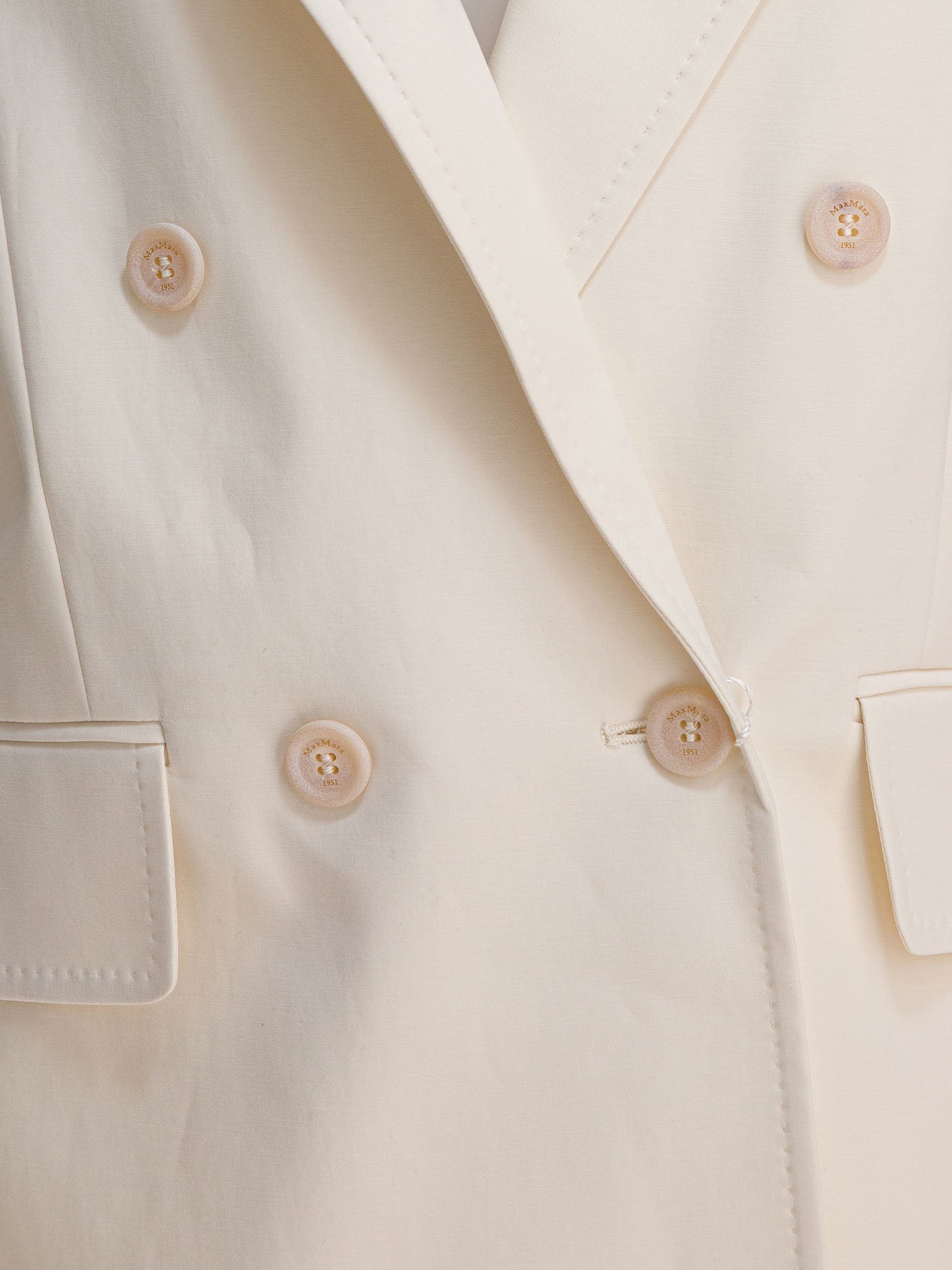 Max Mara Blazer &quot;Olimpia&quot; 10321247_38 White thumbnail_3