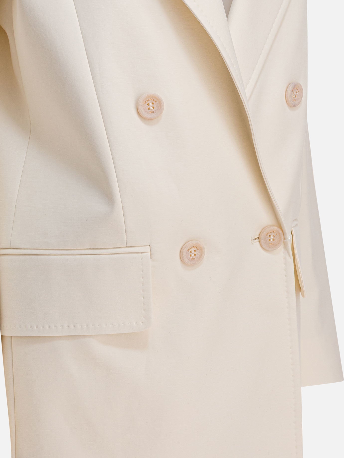 Max Mara "Olimpia" Blazer White