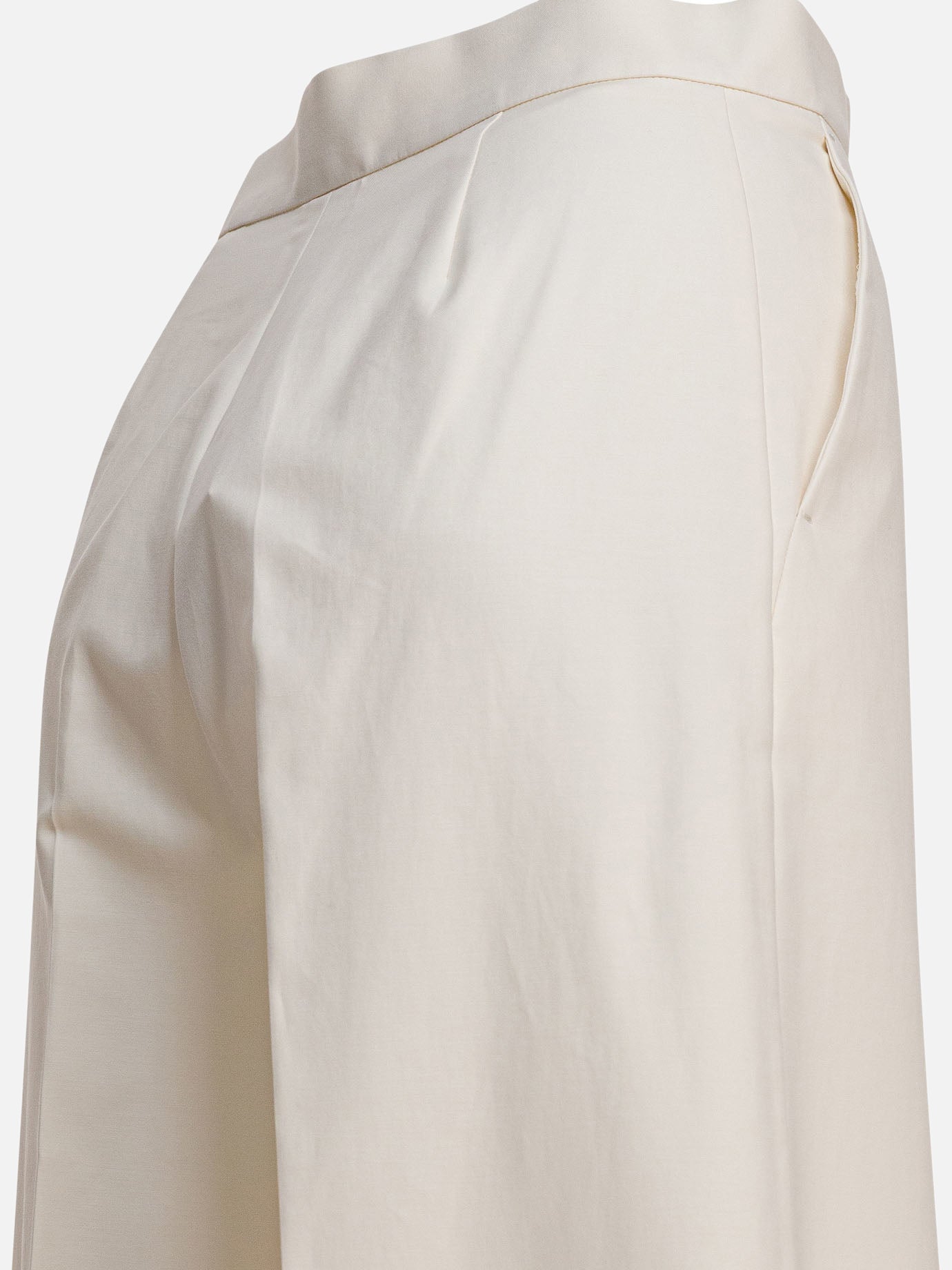Pantaloni casual Solid colour  Bianco - Max Mara Donna | PDP | VIETTI Online Store | Zoom-Modal_4
