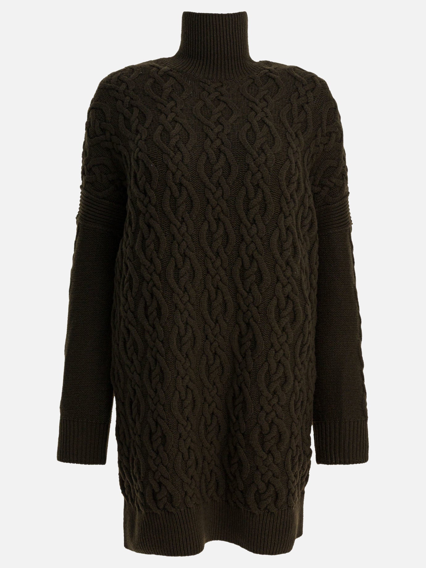 Mini dresses Solid colour  Green - Max Mara Women | PDP | VIETTI Online Store | Zoom-Modal
