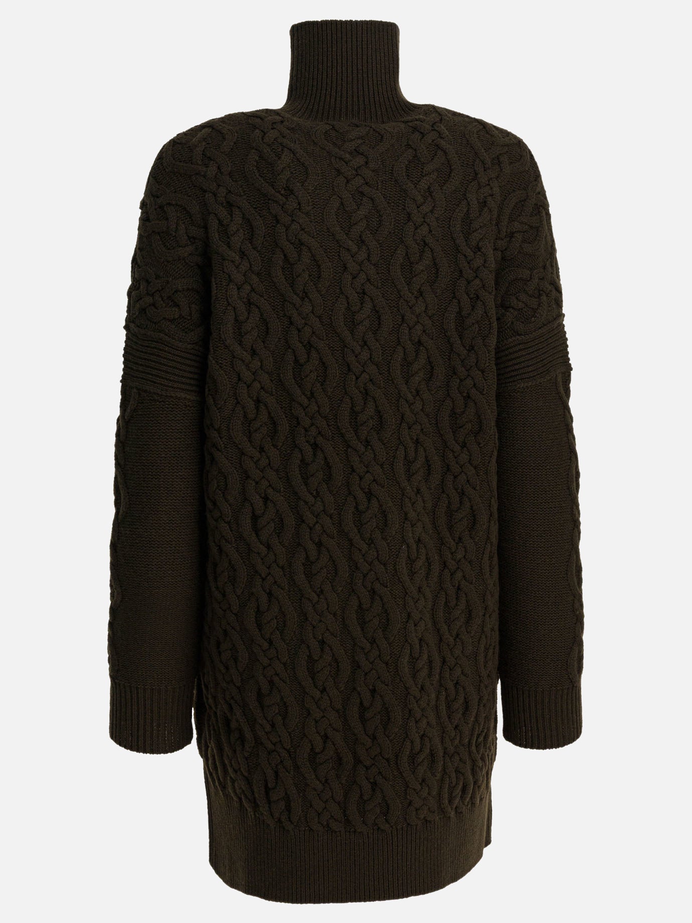 Mini dresses Solid colour  Green - Max Mara Women | PDP | VIETTI Online Store | thumbnail_2