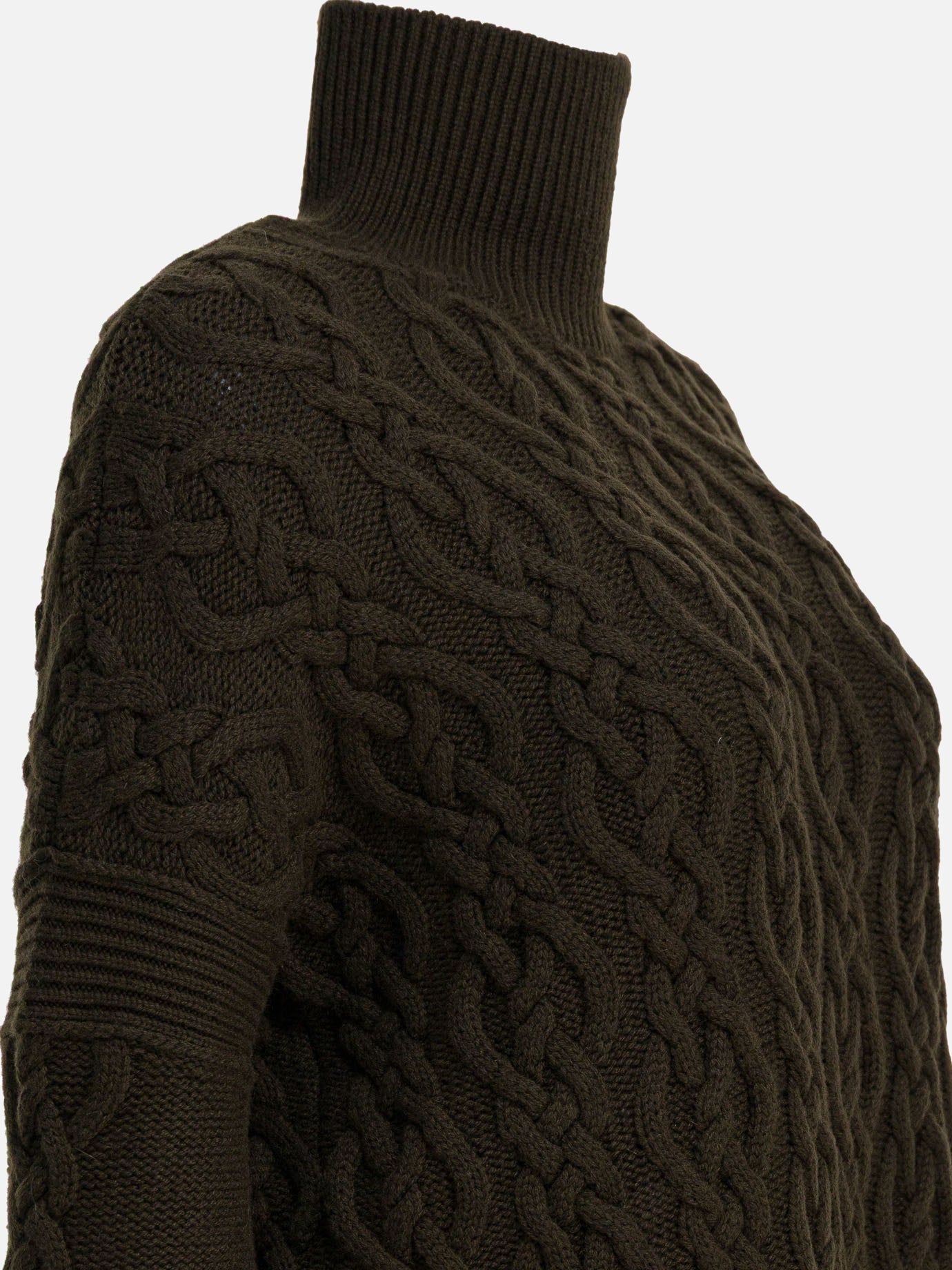 Mini dresses Solid colour  Green - Max Mara Women | PDP | VIETTI Online Store | Zoom-Modal_4
