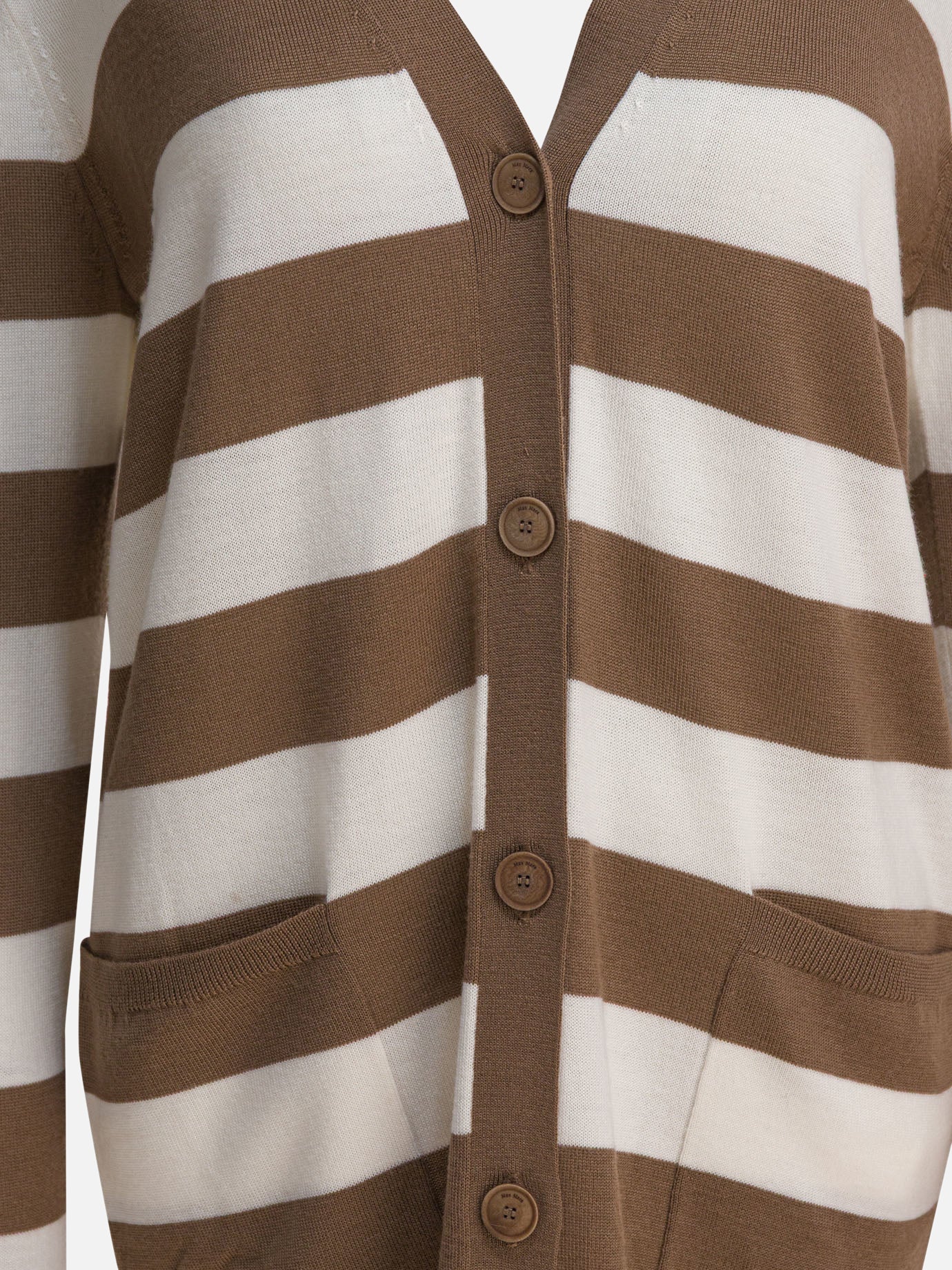 Cardigan Striped  Marrone - Max Mara Donna | PDP | VIETTI Online Store | thumbnail_3