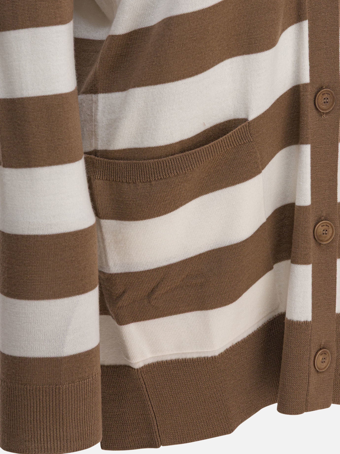 Cardigan Striped  Marrone - Max Mara Donna | PDP | VIETTI Online Store | thumbnail_4