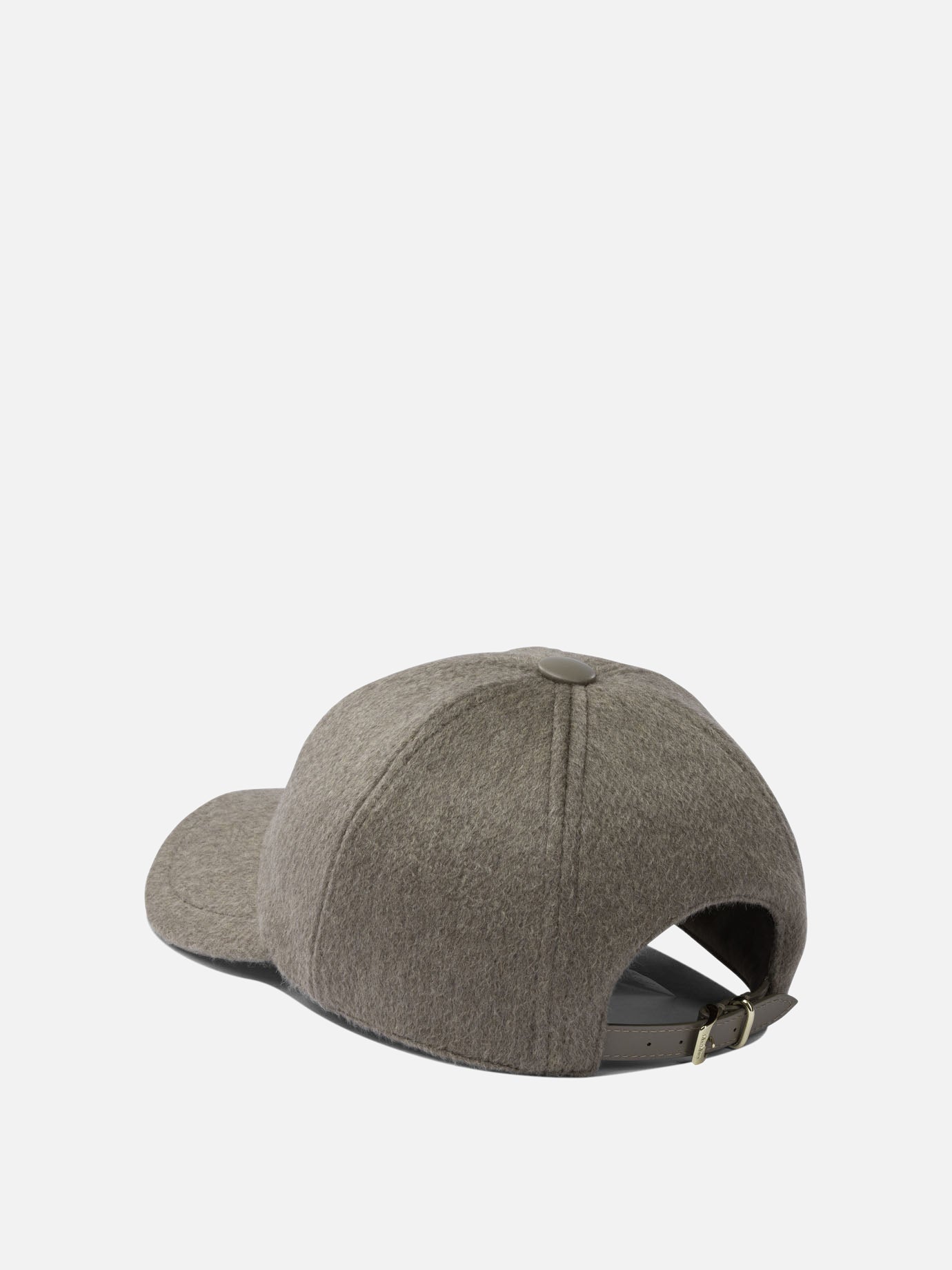Trucker caps 100% cashmere  Grey - Max Mara Women | PDP | VIETTI Online Store | thumbnail_3