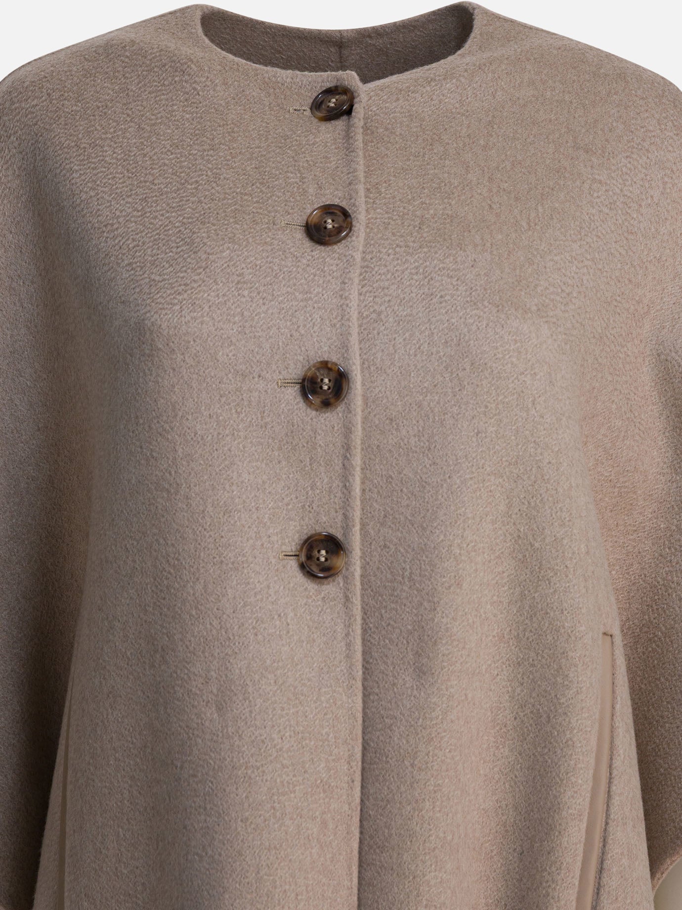 Mantelle Solid colour  Beige - Max Mara Donna | PDP | VIETTI Online Store | Zoom-Modal_3
