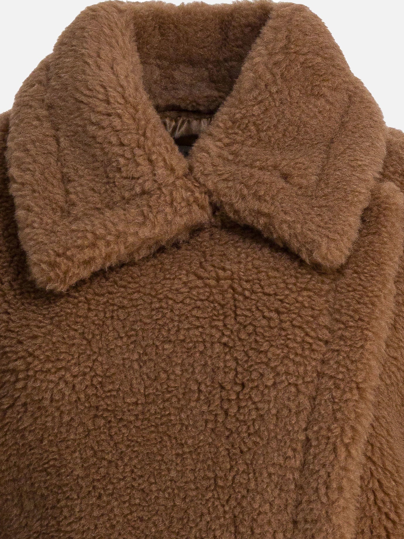 Capes Solid colour  Brown - Max Mara Women | PDP | VIETTI Online Store | thumbnail_3