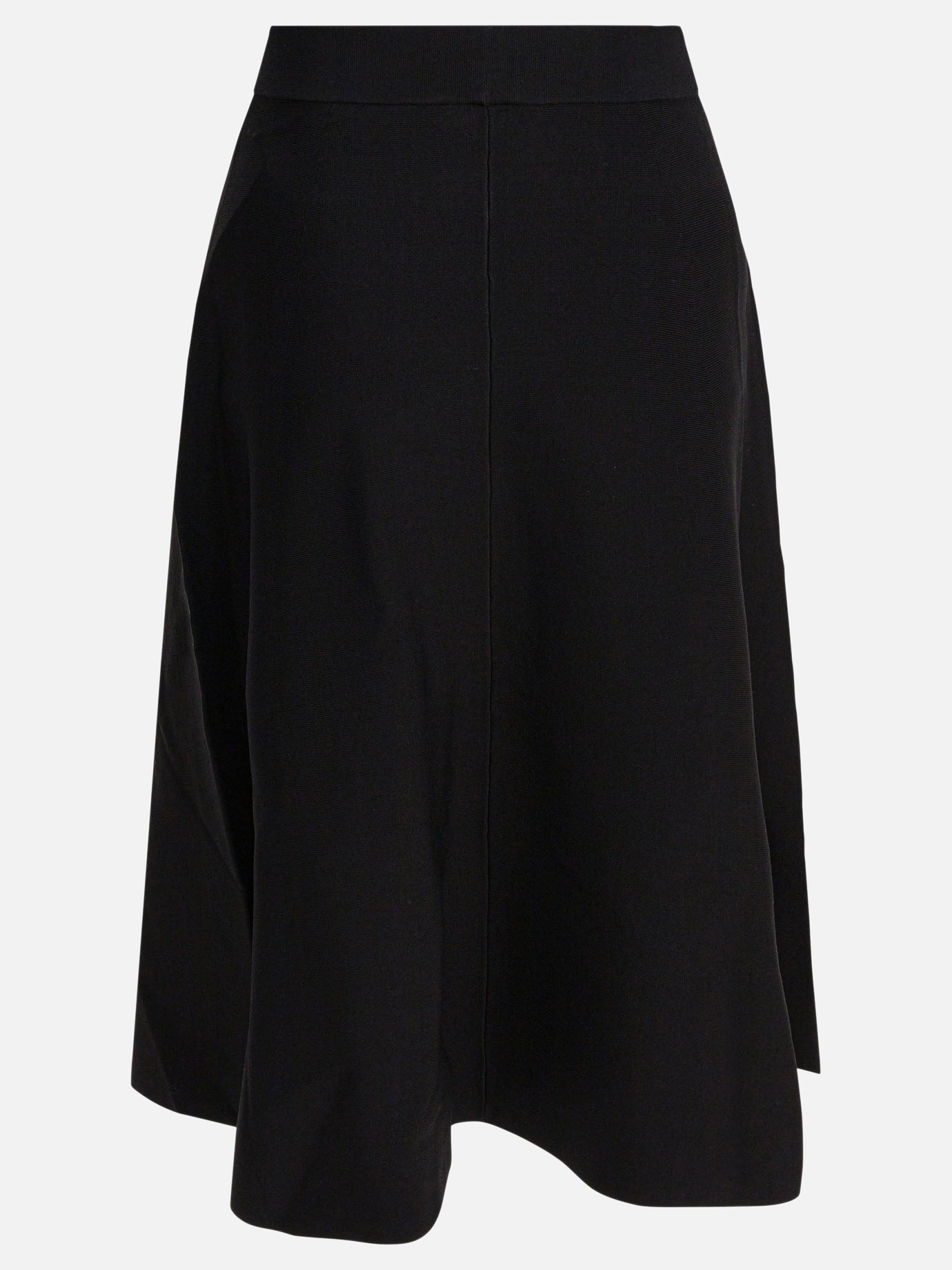 Max Mara Pure Flared midi skirt 17473173_S Black thumbnail_2