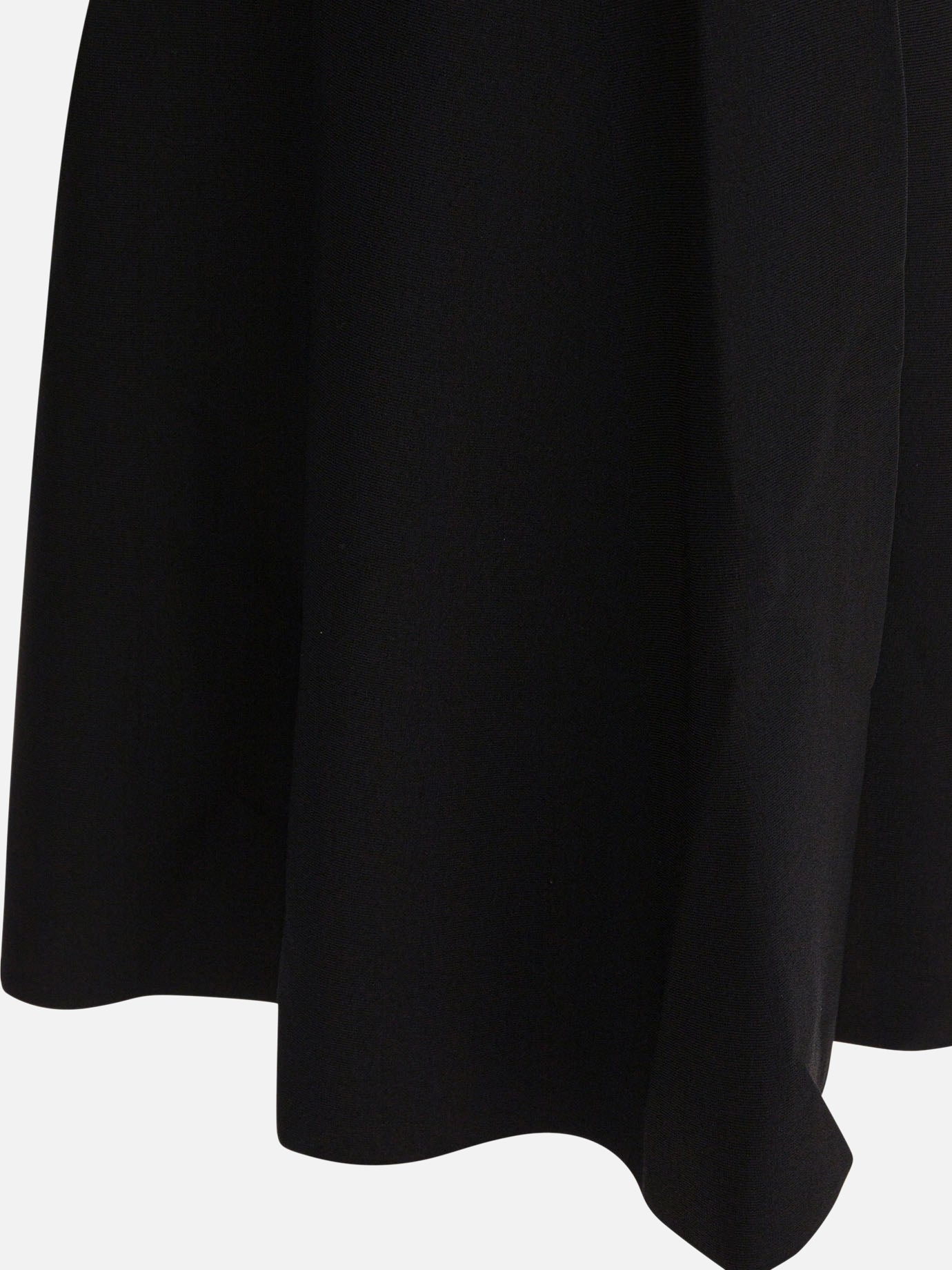 Max Mara Pure Flared midi skirt 17473173_S Black thumbnail_4