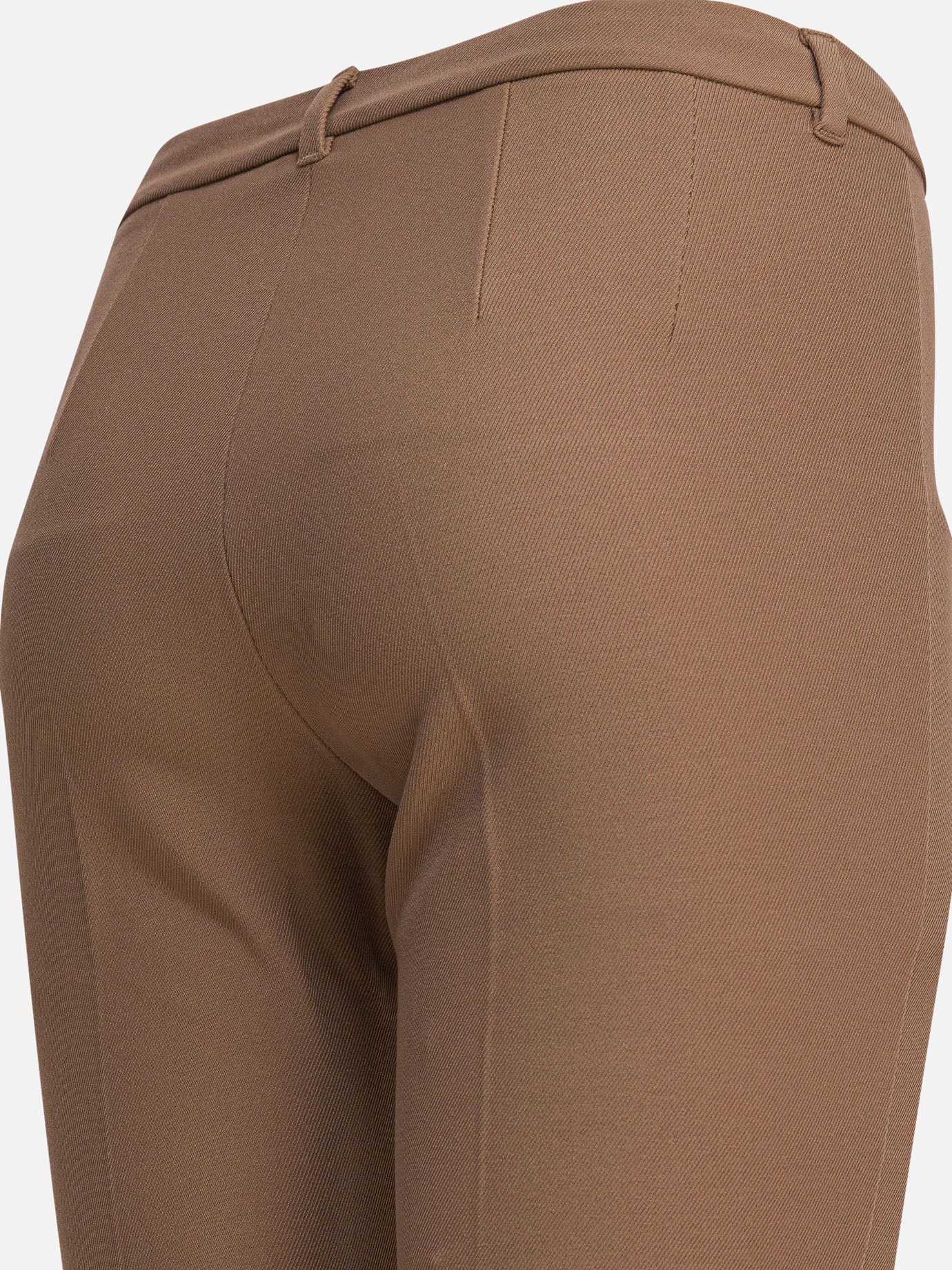 Leisure trousers Solid colour  Brown - Max Mara S Women | PDP | VIETTI Online Store | thumbnail_4