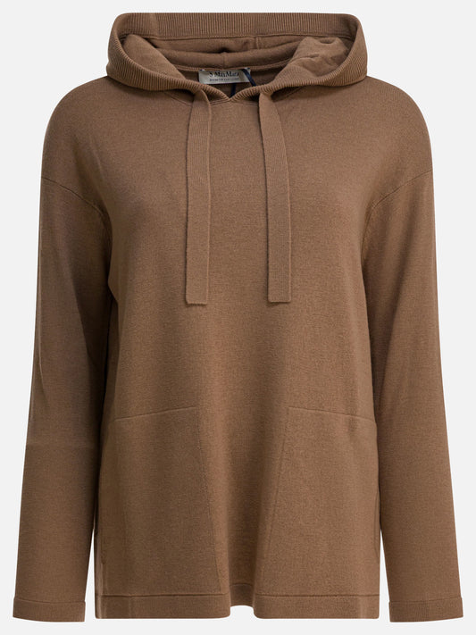 Hoodies Solid colour  Brown - Max Mara S Women | PLP | VIETTI Online Store 
