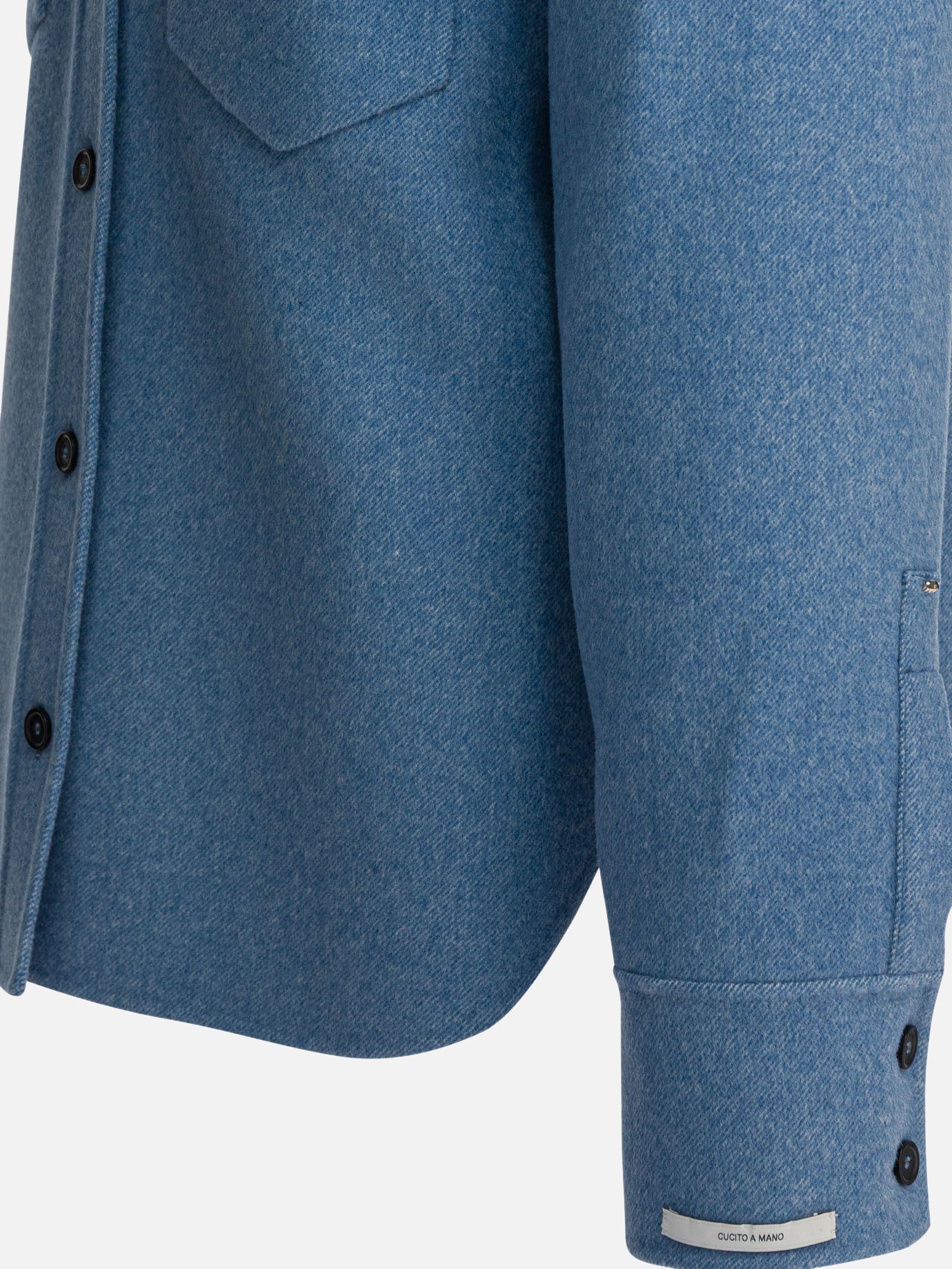 Overshirt jackets Solid colour  Light blue - Max Mara Sportmax Women | PDP | VIETTI Online Store | thumbnail_4