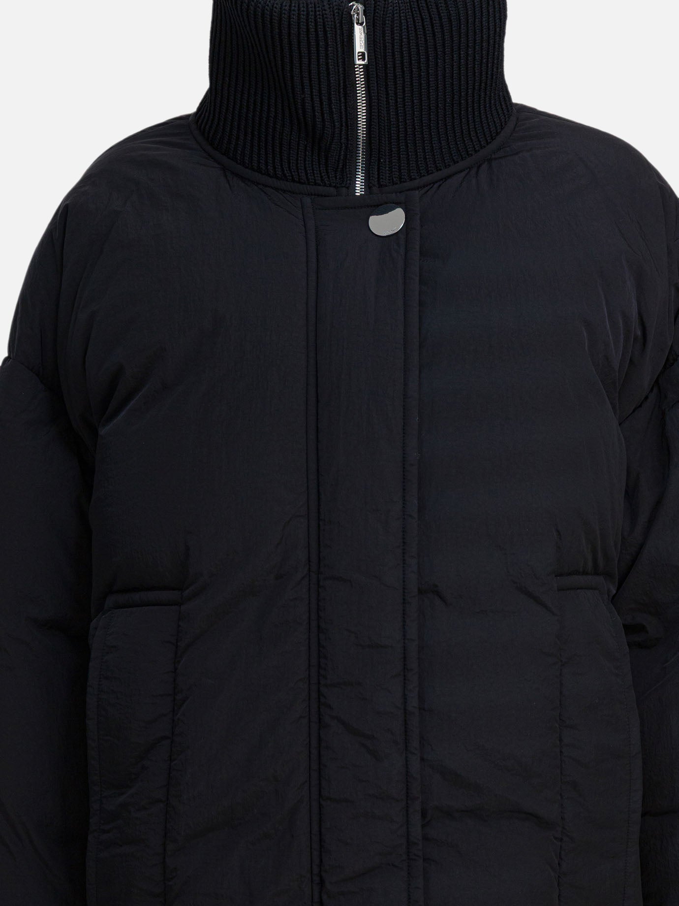 Down coats Solid colour  Black - Max Mara Sportmax Women | PDP | VIETTI Online Store | thumbnail_3