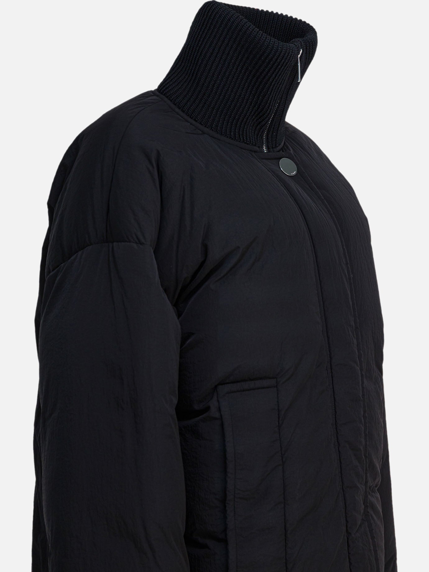 Down coats Solid colour  Black - Max Mara Sportmax Women | PDP | VIETTI Online Store | Zoom-Modal_4
