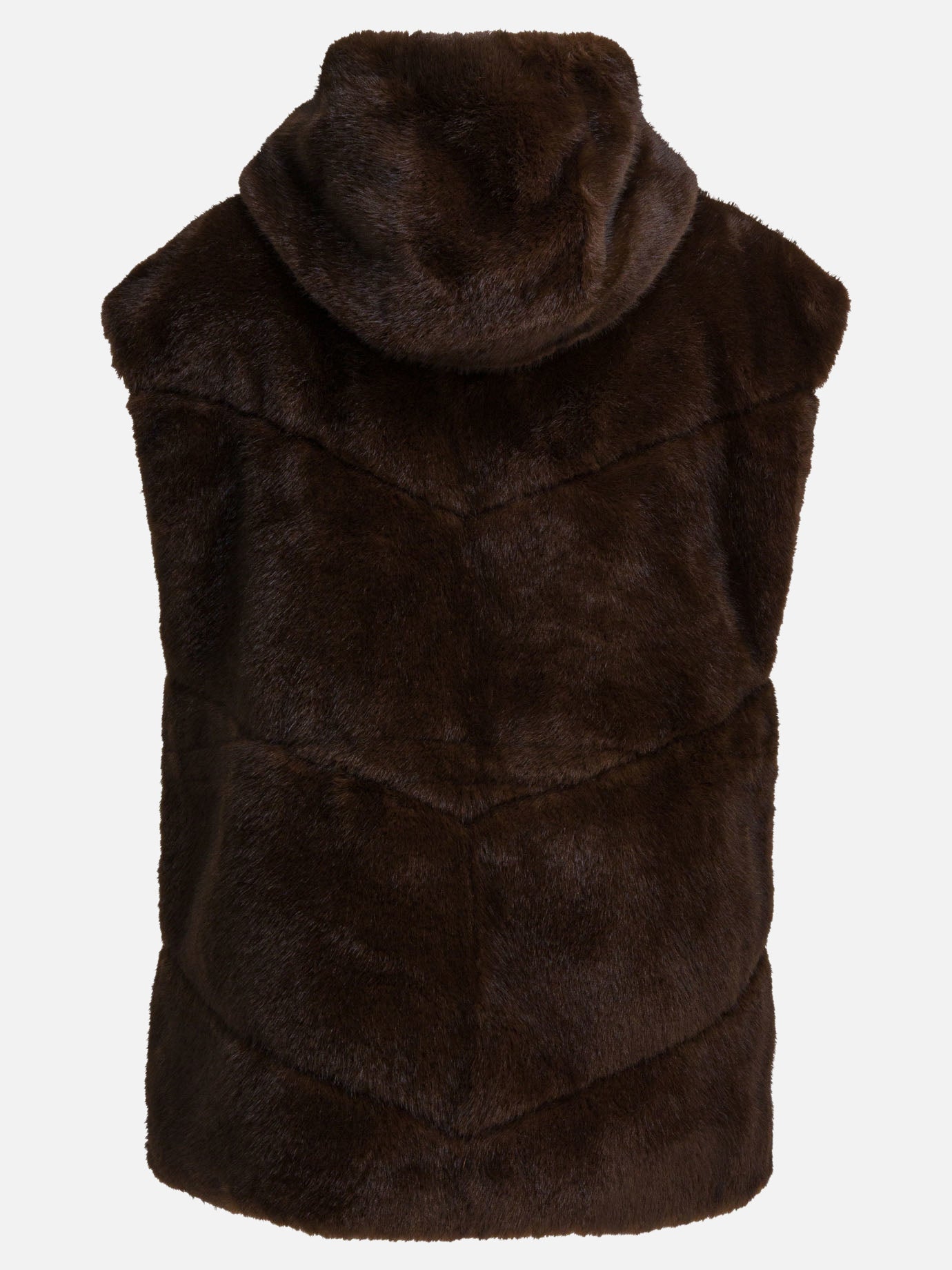Giacche smanicate Solid colour  Marrone - Max&amp;Moi Donna | PDP | VIETTI Online Store | thumbnail_2