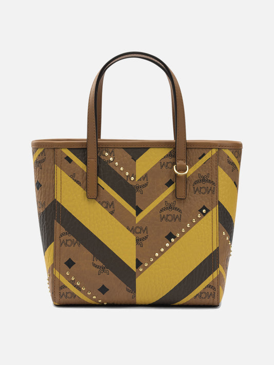 Borse mini 60% polyurethane 30% polyester 10% cotton  Marrone - Mcm Donna | PLP | VIETTI Online Store 
