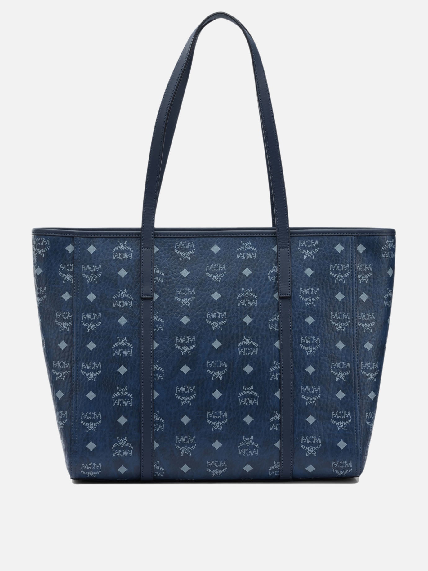 Borse grandi 63% polyurethane 20% polyester 17% cotton  Blu - Mcm Donna | PDP | VIETTI Online Store | thumbnail_3