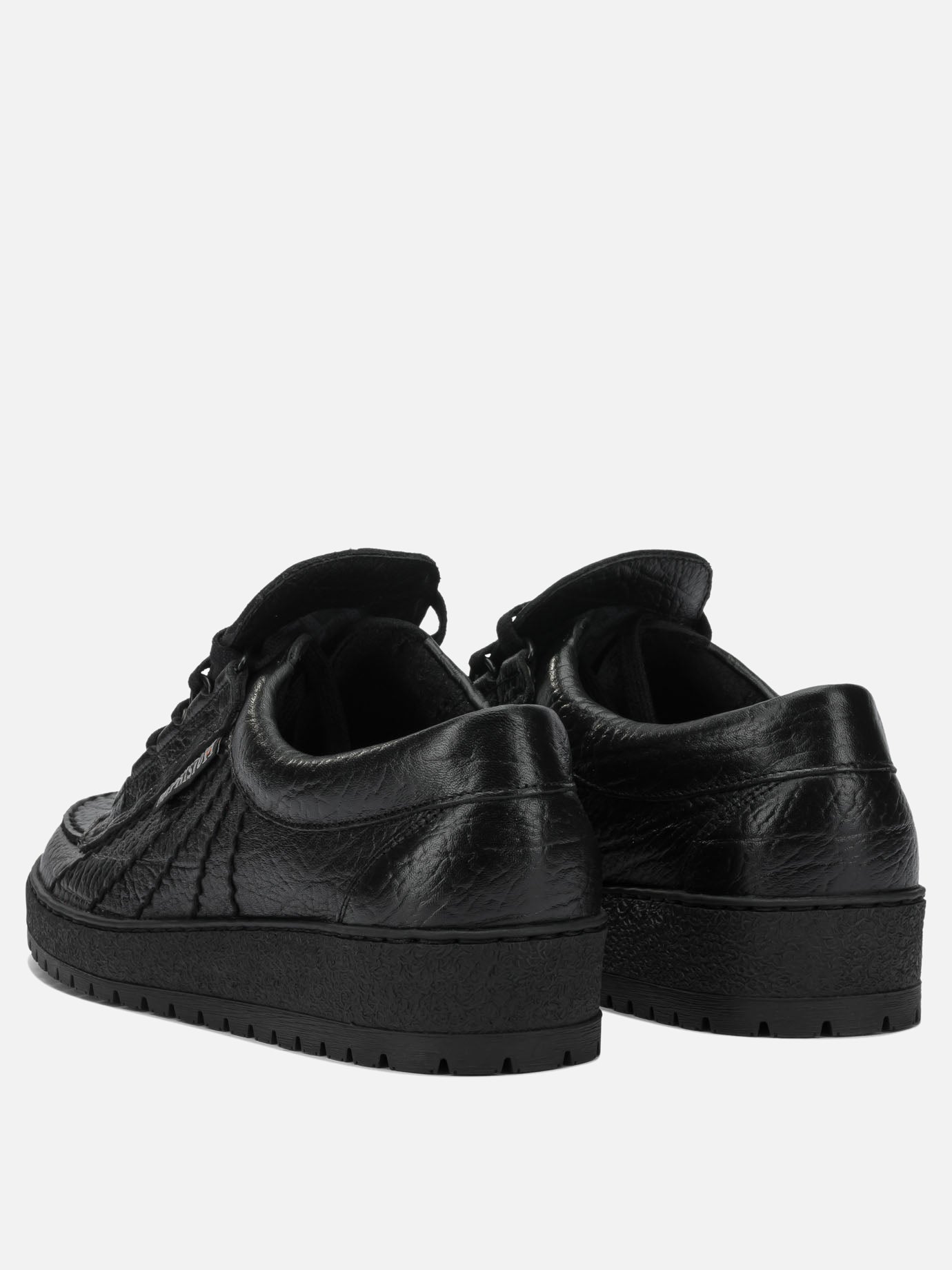 Low top sneakers 100% leather - 100% rubber  Black - Mephisto Men | PDP | VIETTI Online Store | Zoom-Modal_4
