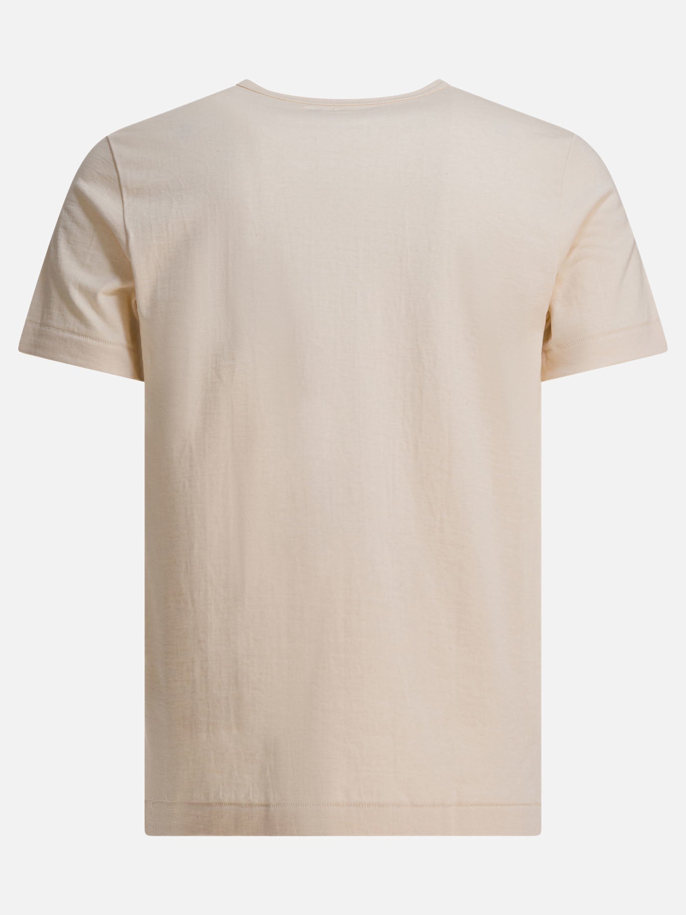 Crewneck t-shirts Solid colour  Beige - Merz b. Schwanen Men | PDP | VIETTI Online Store | thumbnail_2