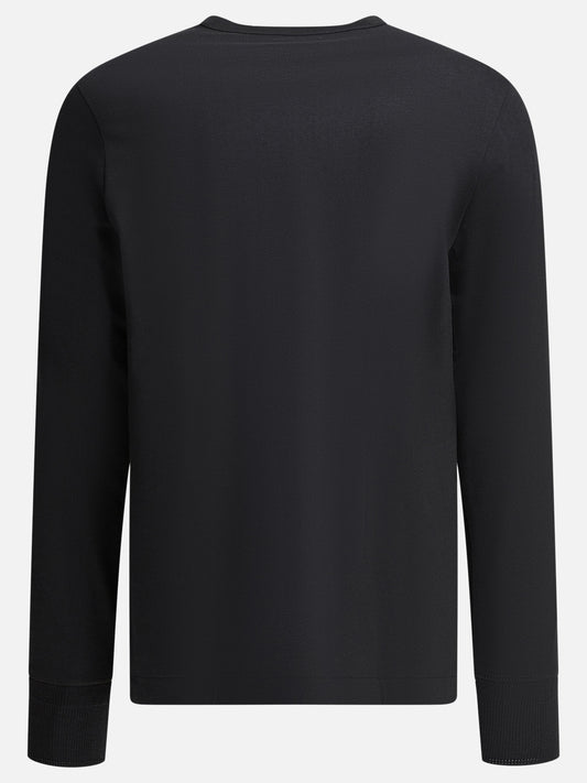 Henley t-shirts Solid colour  Black - Merz b. Schwanen Men | PDP | VIETTI Online Store | 2
