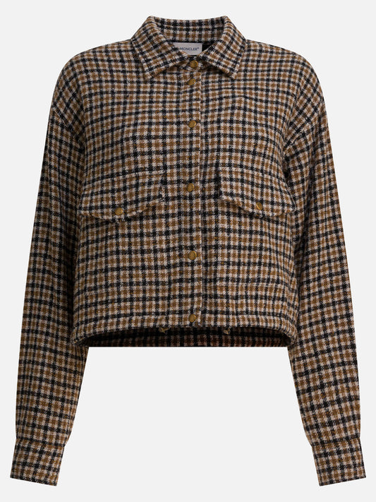 Camicie casual Check  Marrone - Moncler Donna | PDP | VIETTI Online Store 

