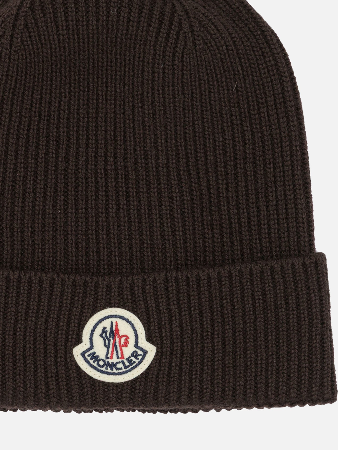 Beanies Logo  Brown - Moncler Men | PDP | VIETTI Online Store | thumbnail_3