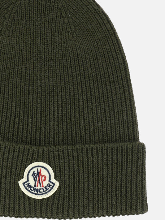 Beanies Logo  Green - Moncler Men | PLP | VIETTI Online Store | 2
