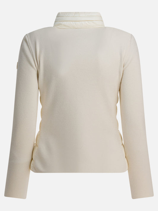 Cardigan Logo  Bianco - Moncler Donna | PDP | VIETTI Online Store | 2
