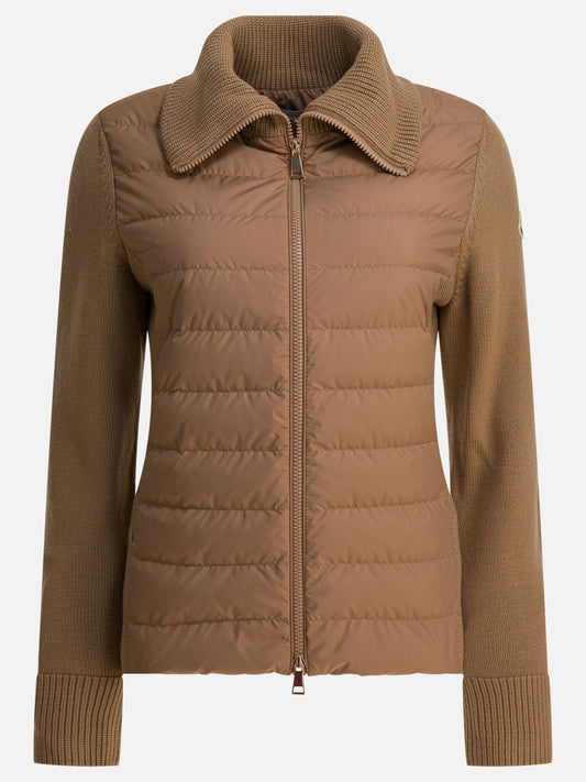 Cardigan Logo  Marrone - Moncler Donna | PDP | VIETTI Online Store 
