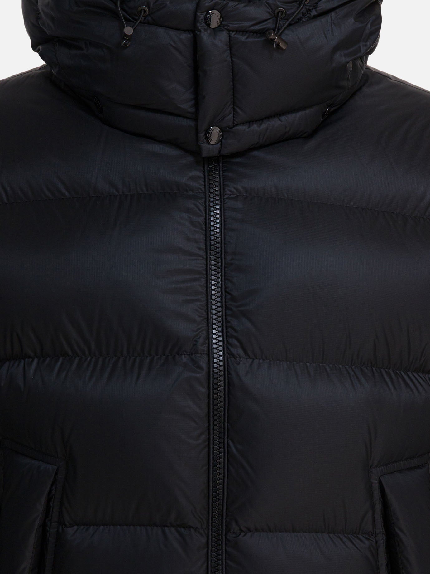 Piumini corti Logo  Nero - Moncler Uomo | PDP | VIETTI Online Store | thumbnail_3
