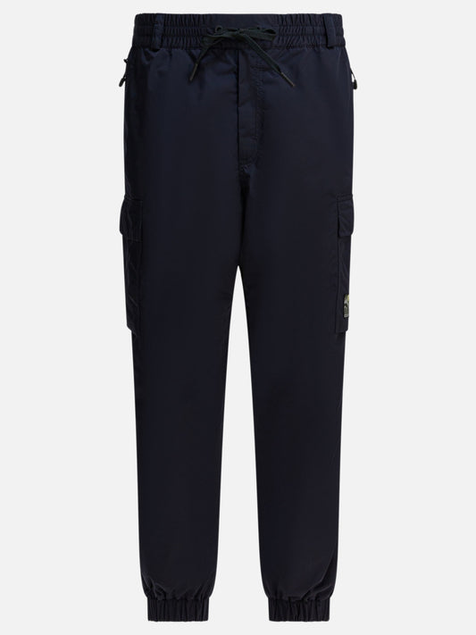 Pantaloni cargo & parachute Logo  Blu - Moncler Grenoble Uomo | VIETTI Online Store 

