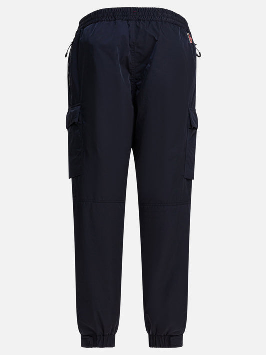 Pantaloni cargo & parachute Logo  Blu - Moncler Grenoble Uomo | VIETTI Online Store | 2

