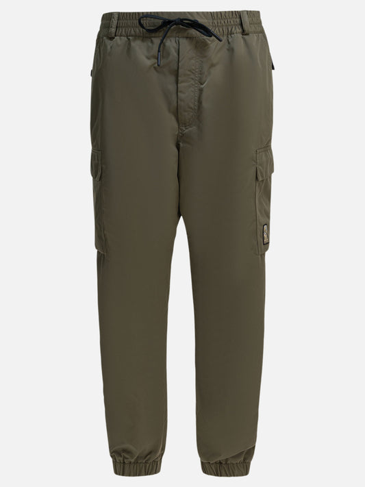 Pantaloni cargo & parachute Logo  Verde - Moncler Grenoble Uomo | VIETTI Online Store 
