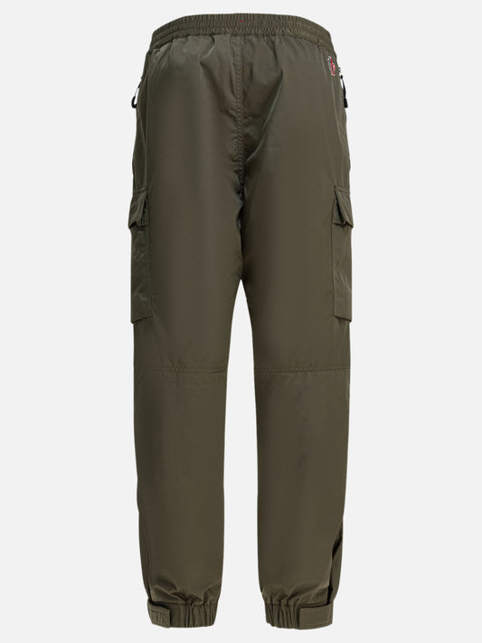 Pantaloni cargo & parachute Logo  Verde - Moncler Grenoble Uomo | VIETTI Online Store | 2
