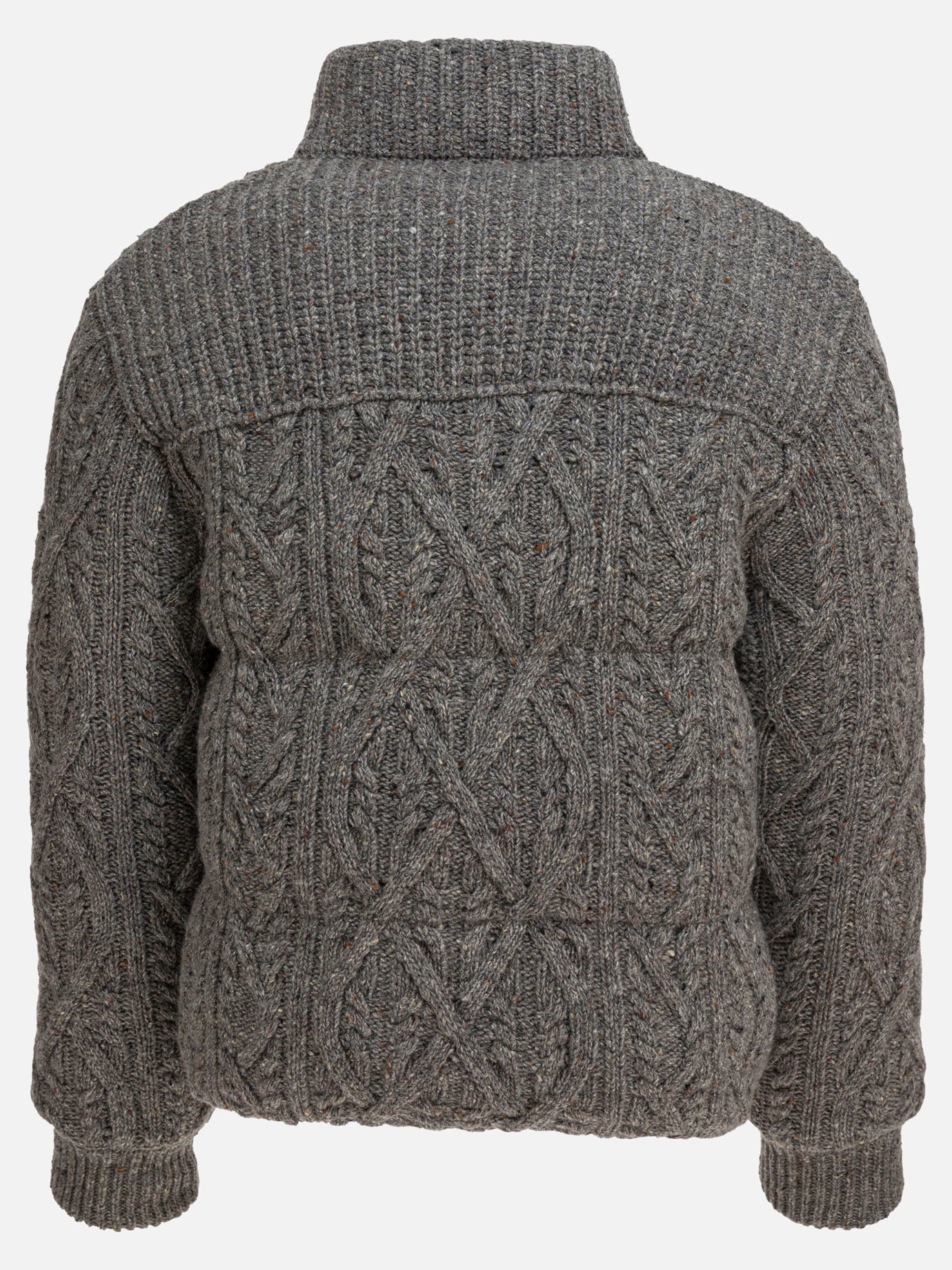 Down jackets Tweed  Grey - Moncler Grenoble Men | PDP | VIETTI Online Store | thumbnail_2