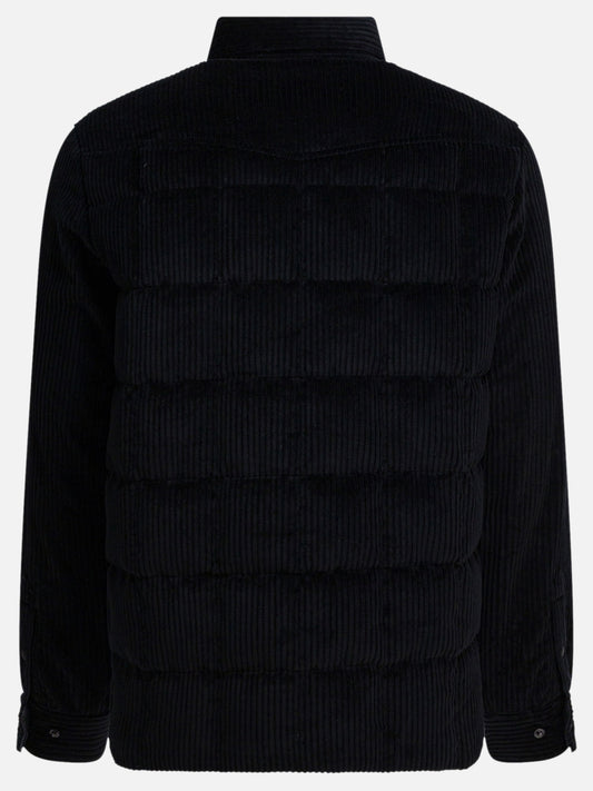 Giacche overshirt Logo  Nero - Moncler Grenoble Uomo | VIETTI Online Store | 2
