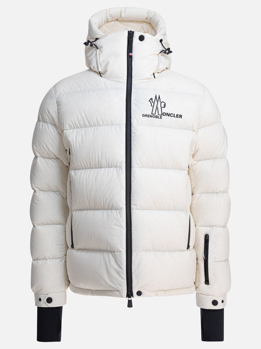 Down jackets Logo  White - Moncler Grenoble Men | PDP | VIETTI Online Store 

