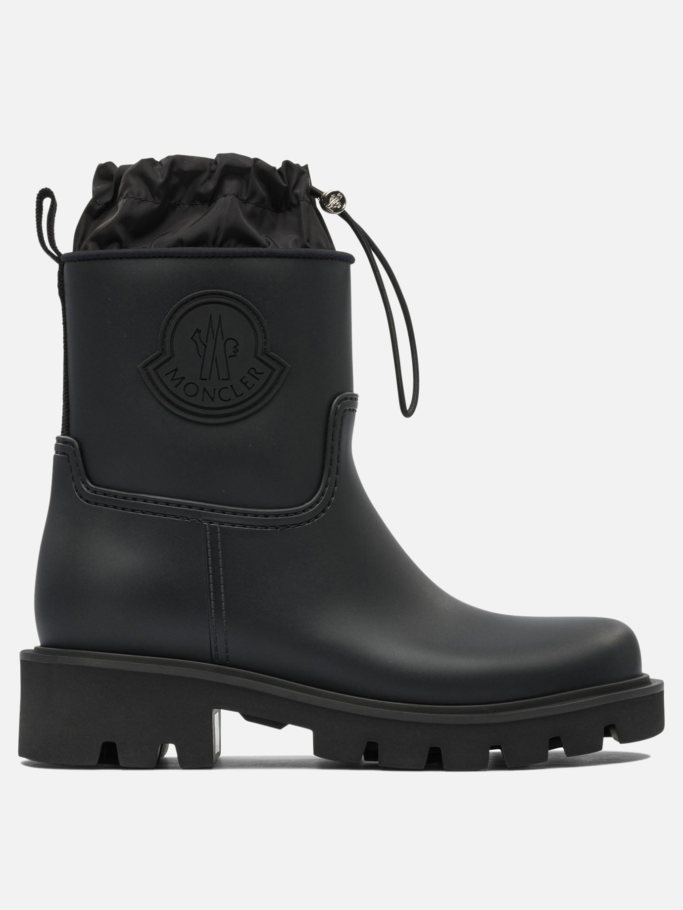 Stivaletti da pioggia 100% pvc - 100% rubber  Nero - Moncler Donna | PDP | VIETTI Online Store | Zoom-Modal
