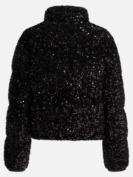 Piumini corti Solid colour  Nero - Moncler Donna | PDP | VIETTI Online Store | 2

