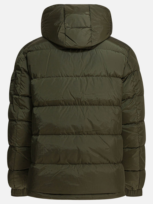 Piumini corti Solid colour  Verde - Moncler Uomo | PDP | VIETTI Online Store | 2
